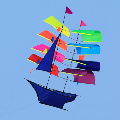 Stereo Sailing Boat Kite Flying Colorful