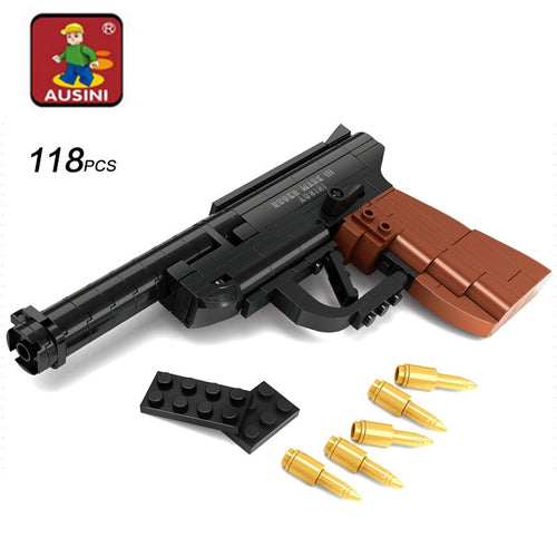 Ausini 118 pcs Educational DIY Assemblage Toy Gun Building