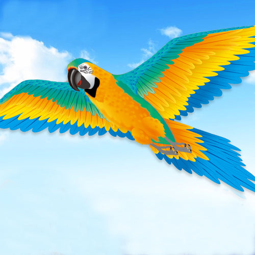 New 188cm Super 3D Parrot Kite Stereo Parrot Kite Easy