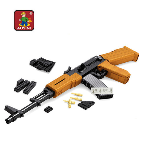 Ausini AK47 Building Blocks Gun Mode