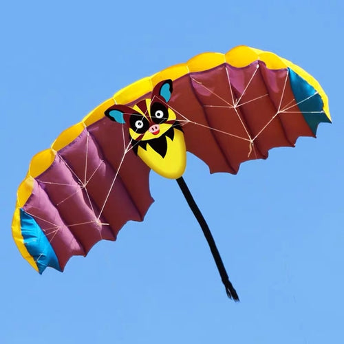1.4M Soft Bat Design Kites Dual Line Stunt Sport Parafoil Kite With Flying Tool Set  Outdoor Sports For Fun