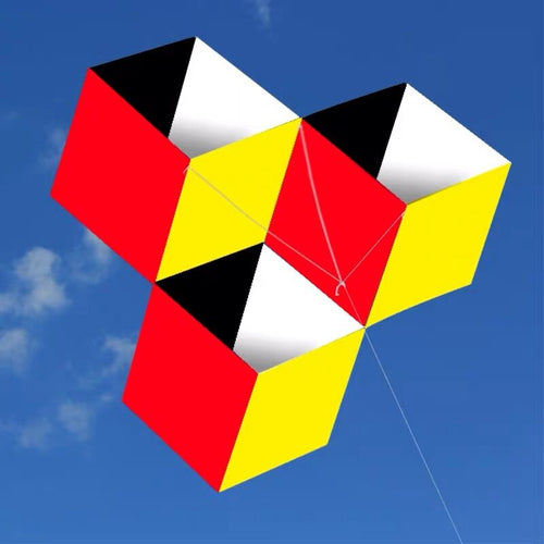 New 3D Single Line Red Yellow Kites Sports Toy
