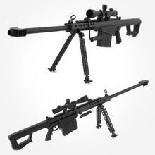Load image into Gallery viewer, 1:4 DIY Barret Metal Model Gun Toy Can not shoot Collection Children Gift 35cm